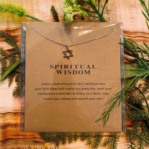 Handmade Spiritual Wisdom Necklace Perfect Gift For Women Gold Plated